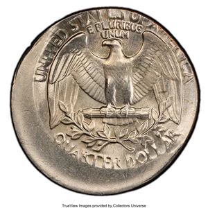 image for: 1978 25C Washington Quarter Dollar -- Struck 20% Off Center -- MS66 PCGS....