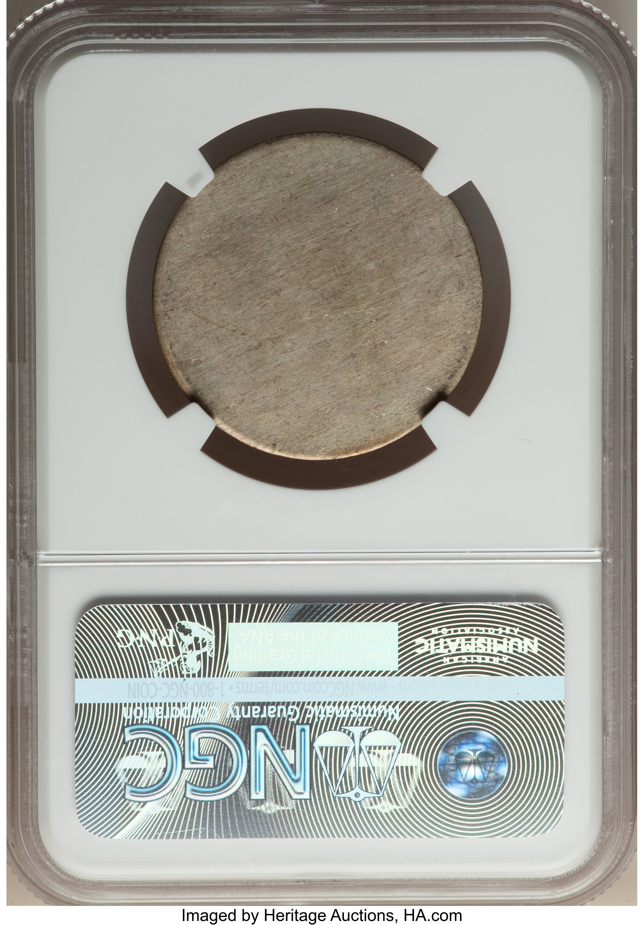 image for: (1965-70) 50C Silver Clad, Kennedy Half Dollar, -- Type One Blank -- NGC. (11.6 grams)....