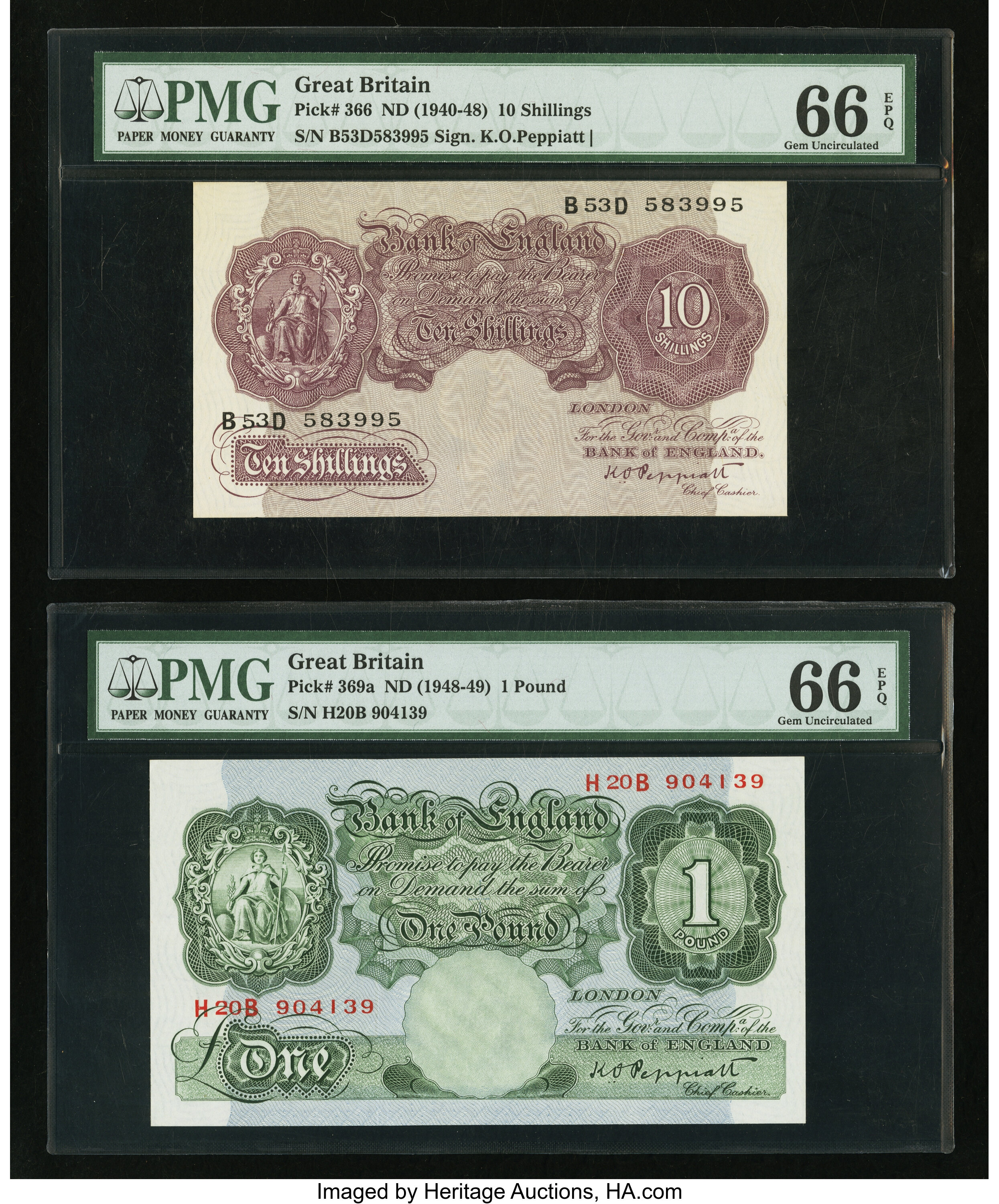 image for: United Kingdom  10 shillings (B171e)