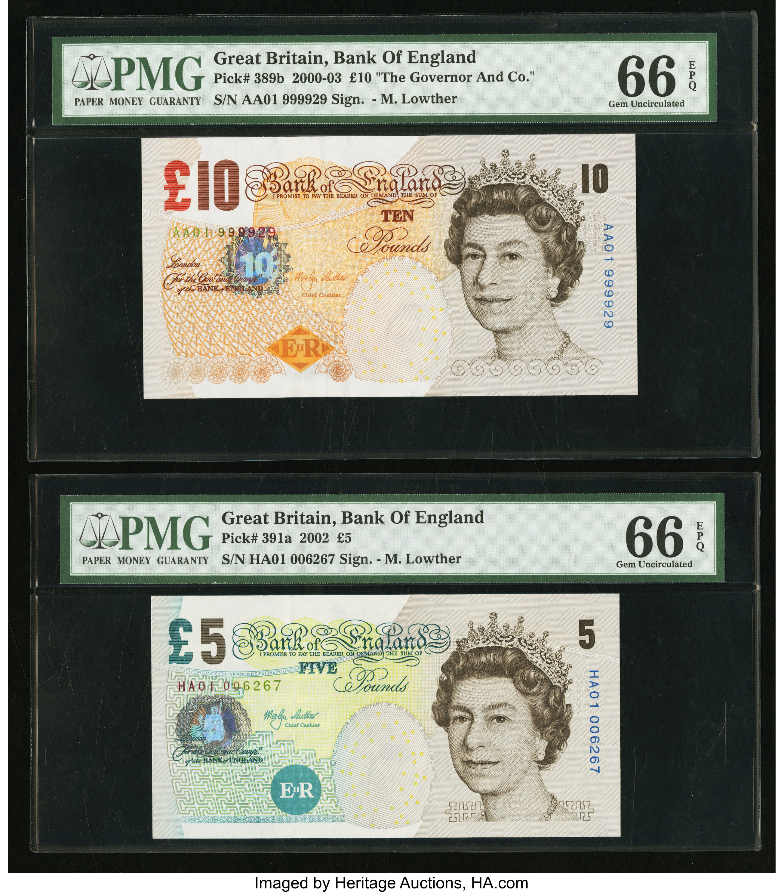 image for: United Kingdom  5 pounds (B198e)