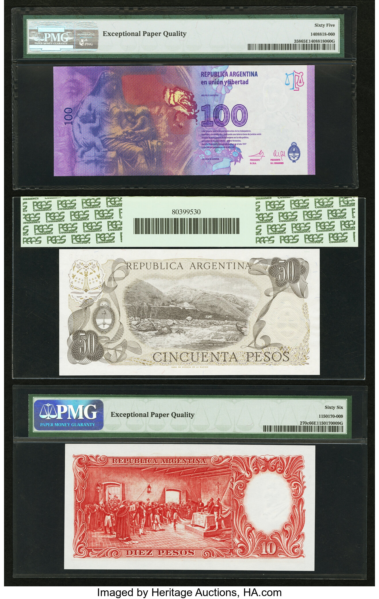 image for: Argentina  100 pesos (B412bs)