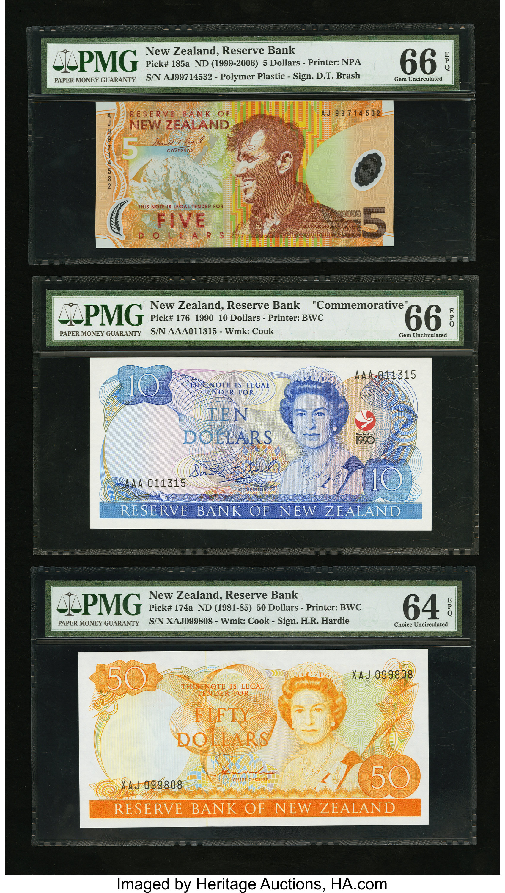 image for: New Zealand  50 dollars (B121ap)