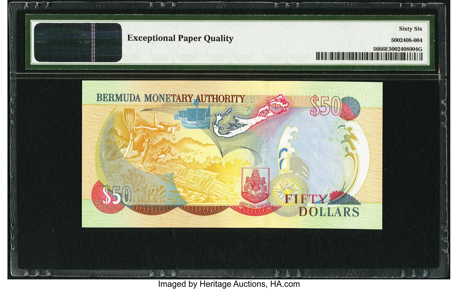 image for: Bermuda  50 dollars (B228as)