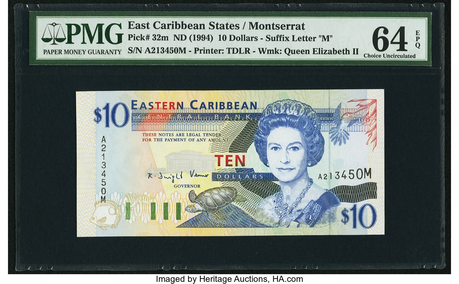 image for: East Caribbean States  10 dollars (B216m)