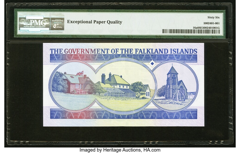 image for: Falkland Islands  50 pounds (B222as)