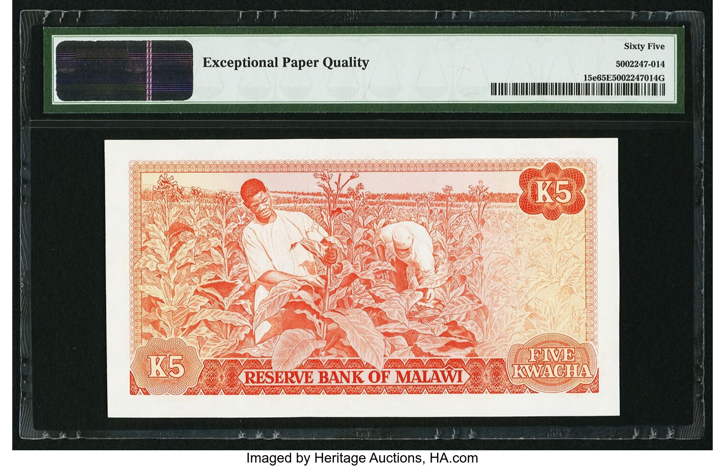 image for: Malawi  5 kwacha (B115es)