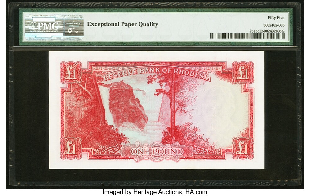 image for: Rhodesia  1 pound(B102at)