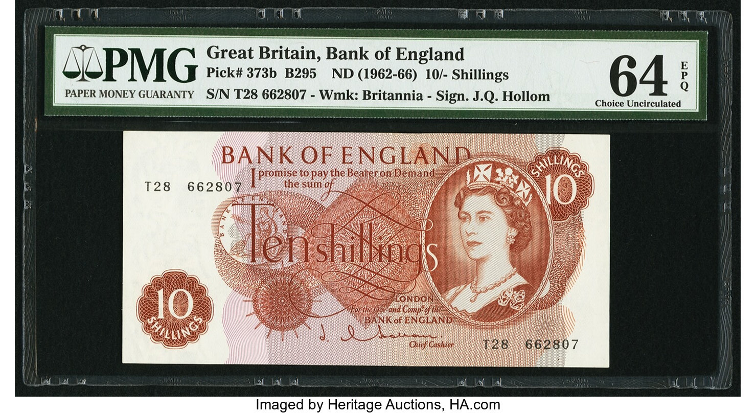 image for: United Kingdom  10 shillings (B179a)