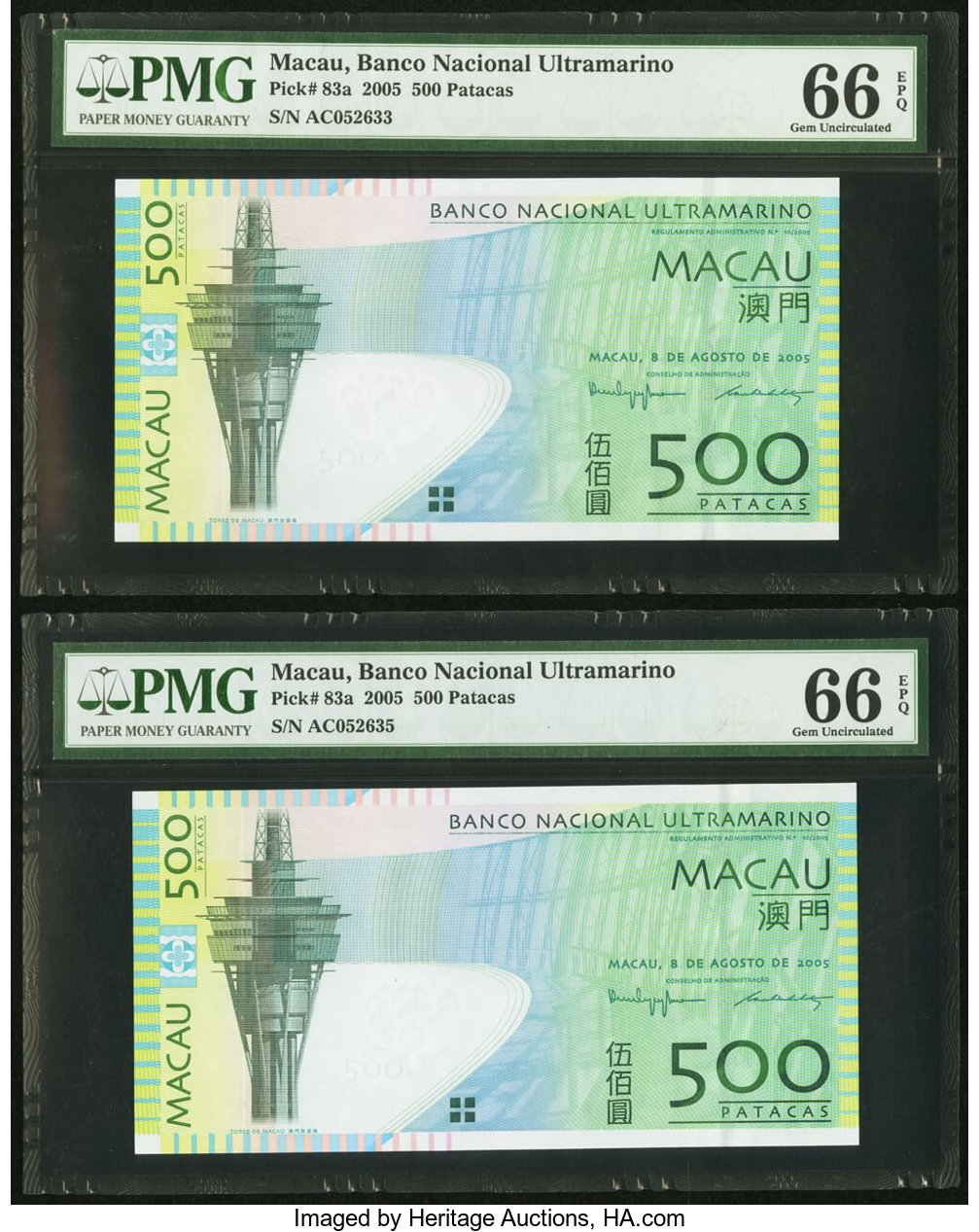 image for: Macau  500 patacas (B072b)