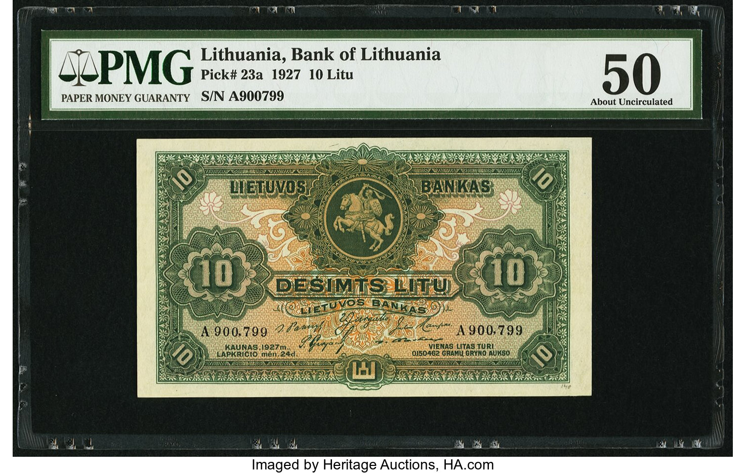 image for: Lithuania  10 lit?(B125a)