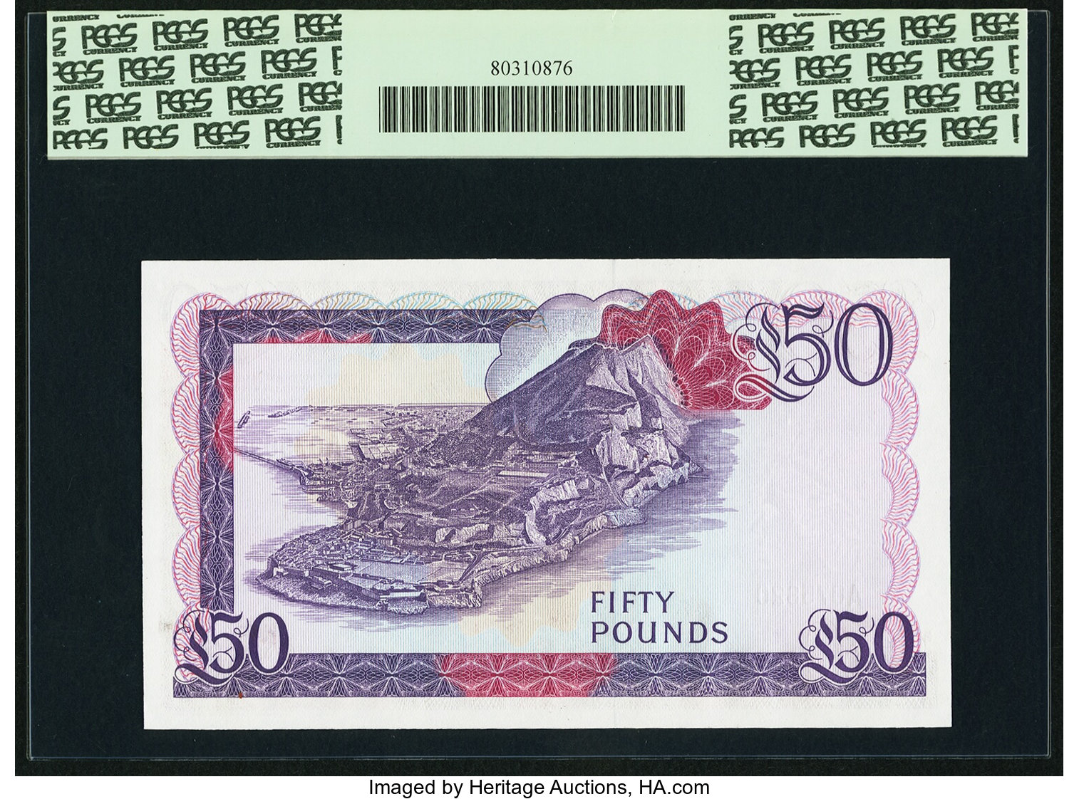 image for: Gibraltar  50 pounds (B122a)
