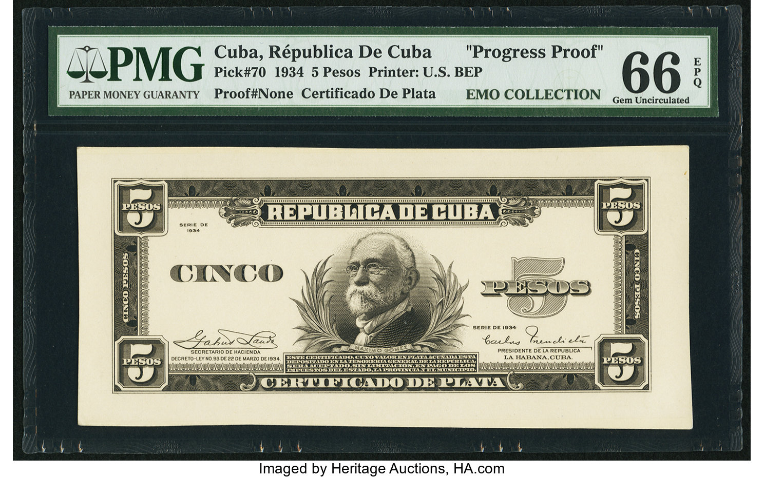 image for: Cuba  5 pesos(B402e)