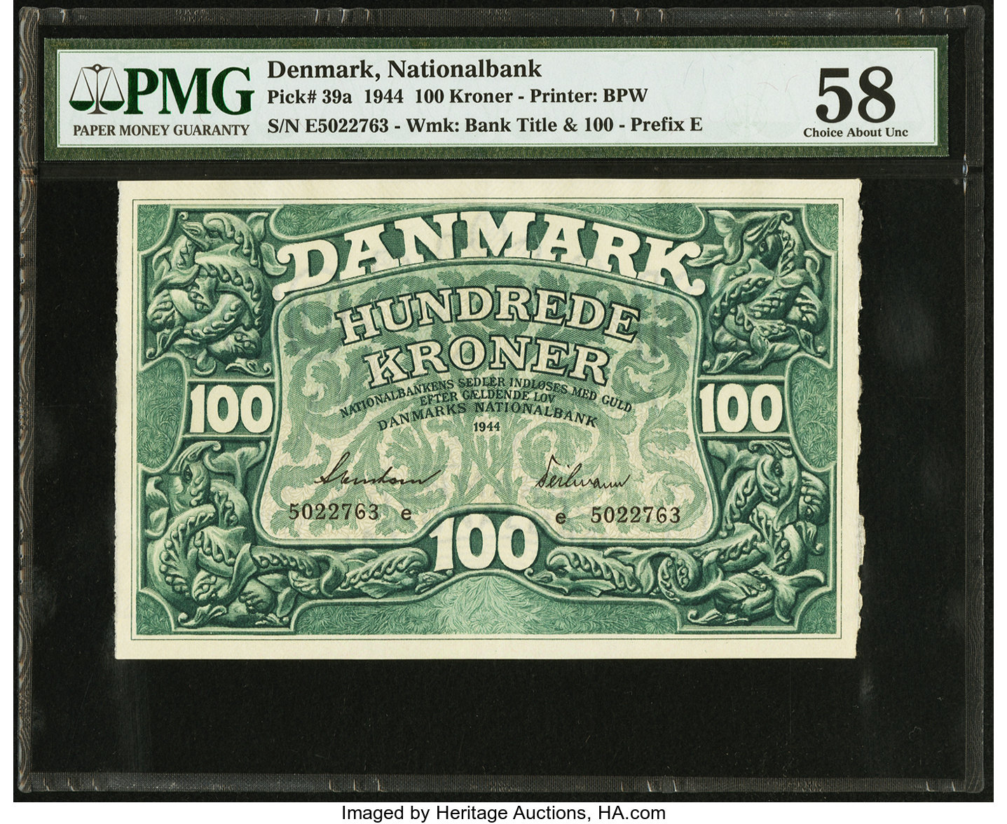 image for: Denmark  100 kroner (B910g)