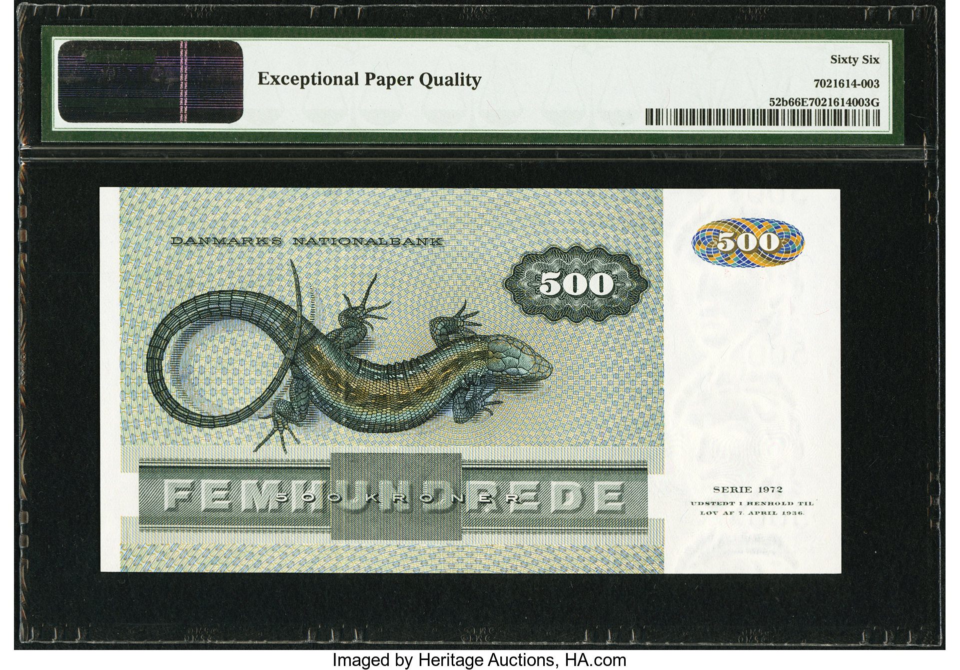 image for: Denmark  500 kroner (B923c)