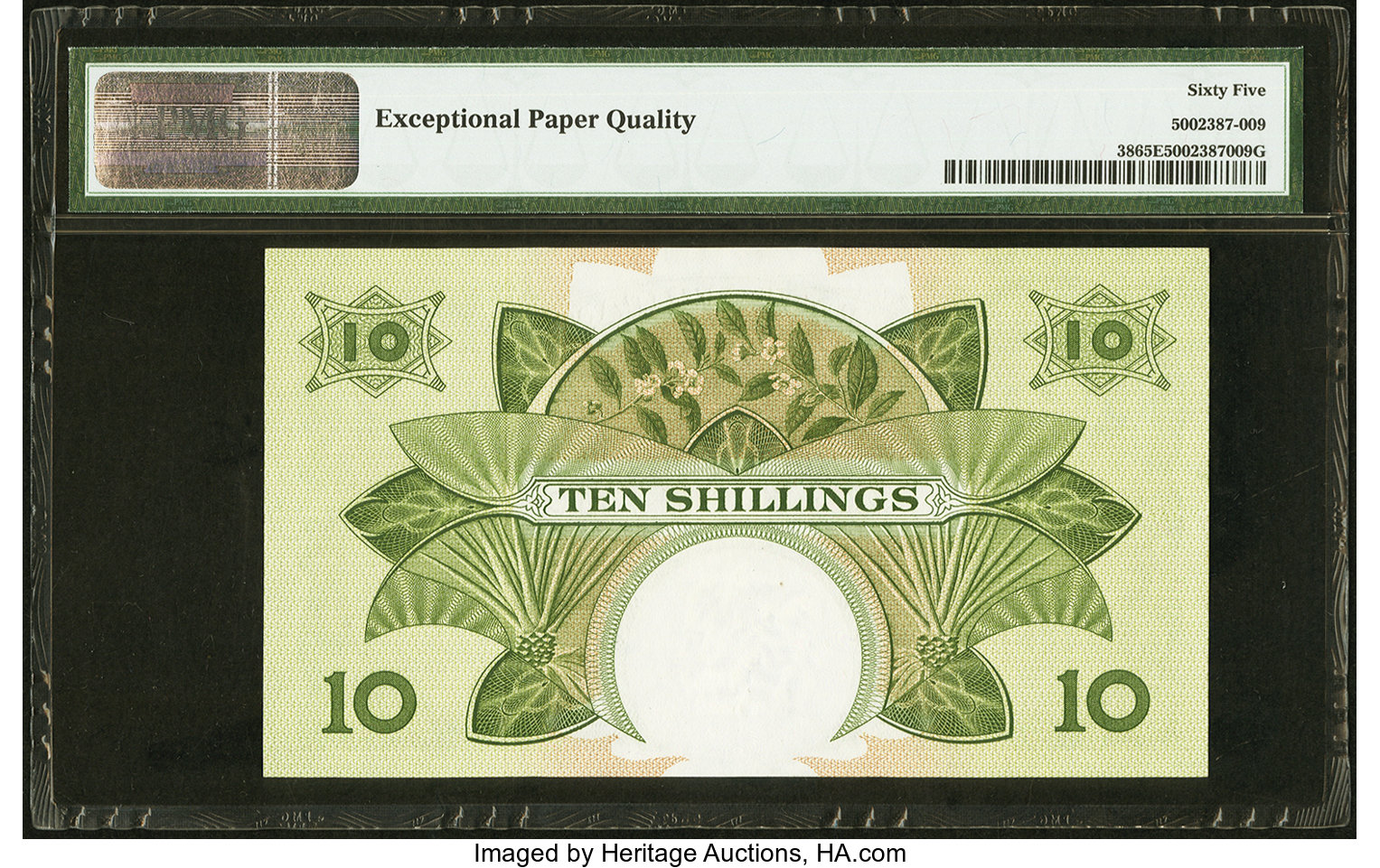 image for: East Africa  10 shillings(B228as1)