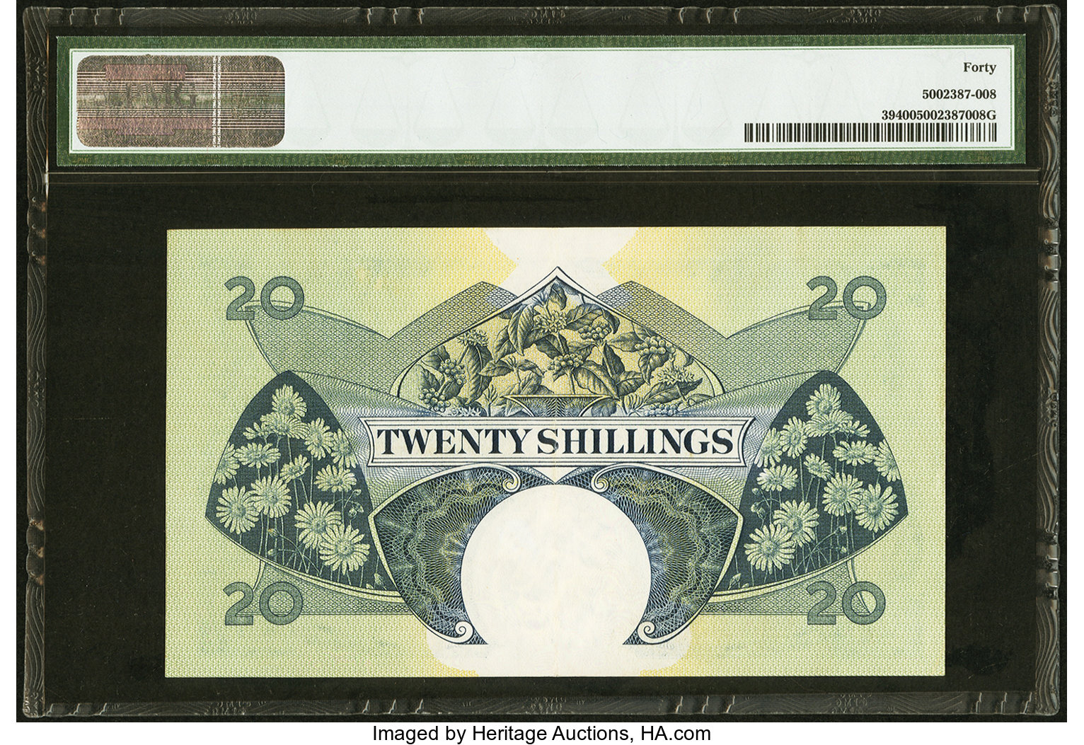 image for: East Africa  20 shillings(B229as2)