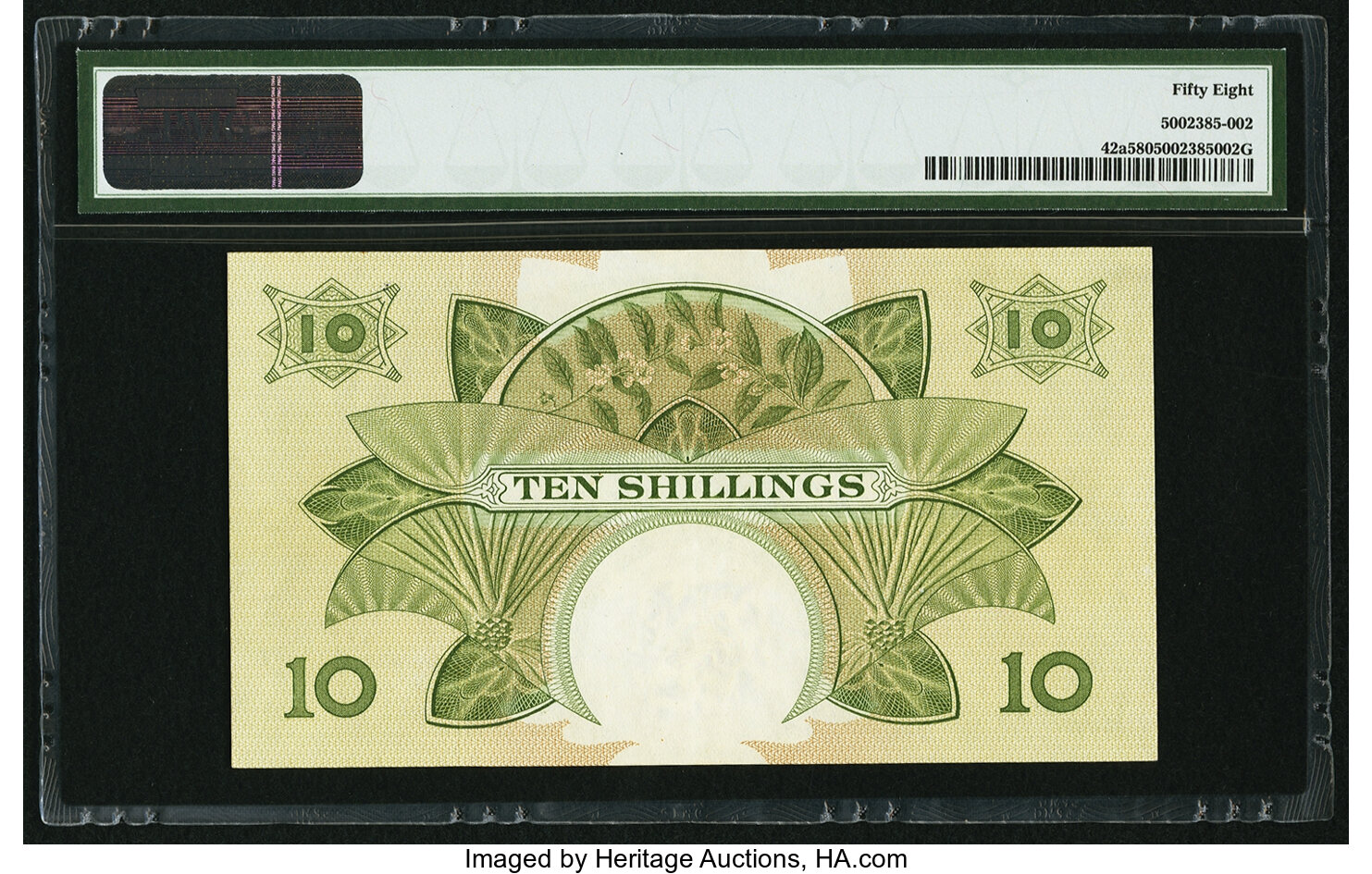 image for: East Africa  10 shillings(B228bp)
