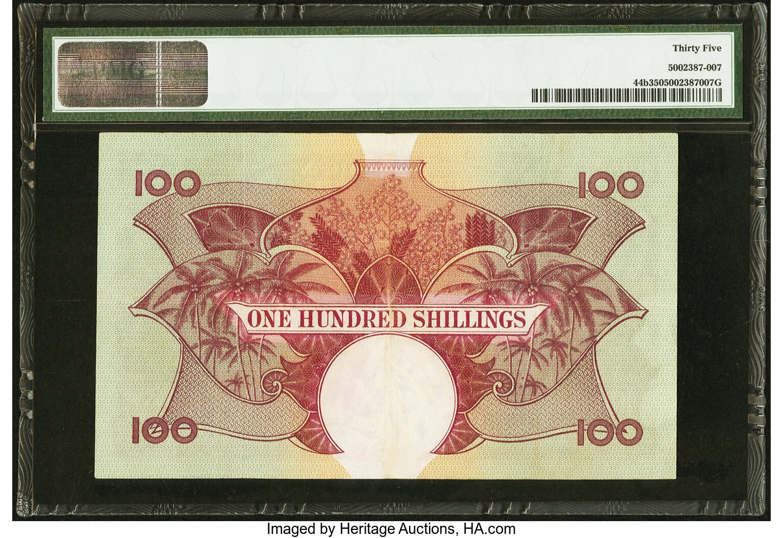 image for: East Africa  100 shillings(B230b)