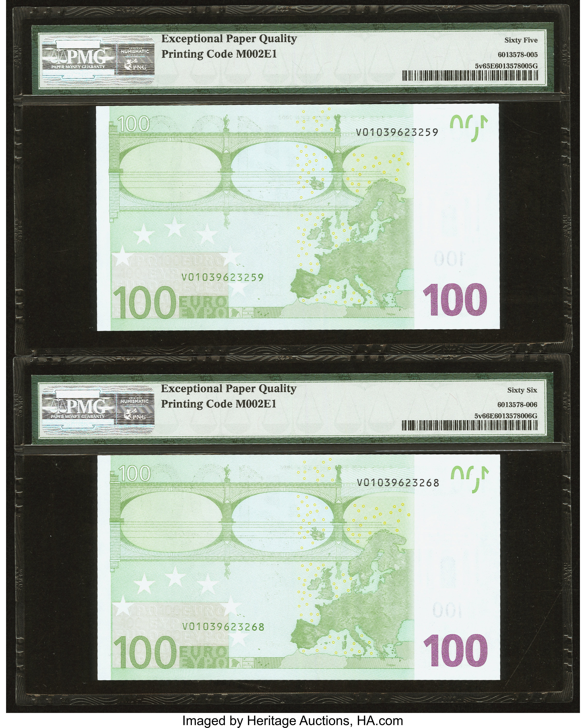 image for: European Monetary Union  100 euro (B105m1)