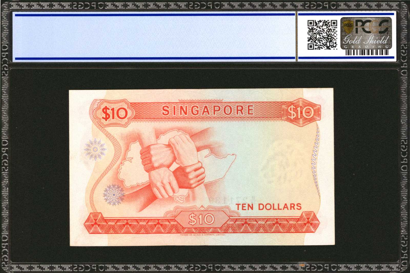 image for: Singapore  10 dollars (B103as)