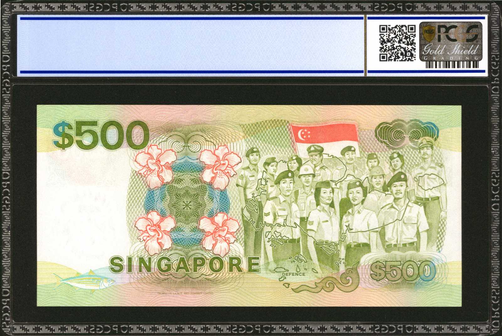 image for: Singapore  500 dollars (B125a)