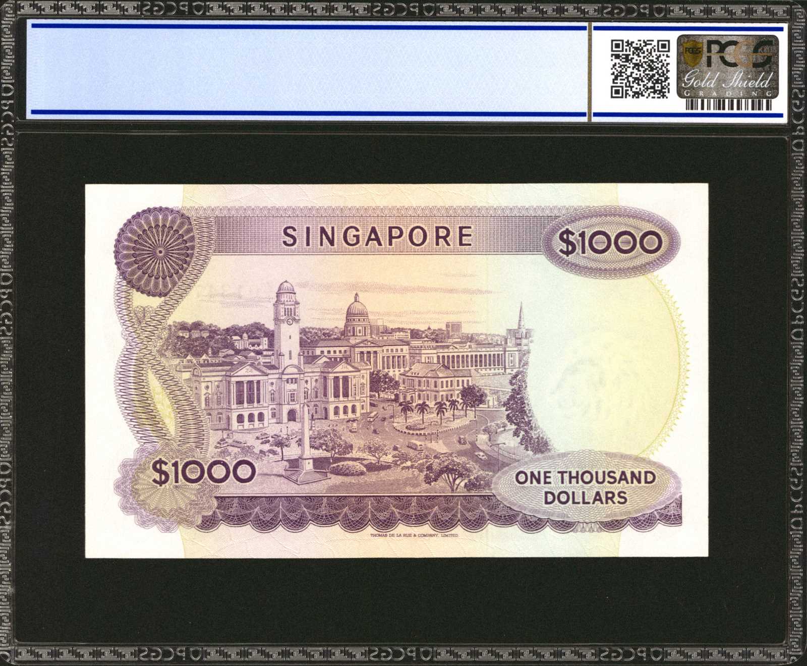 image for: Singapore  10,000 dollars (B109a)