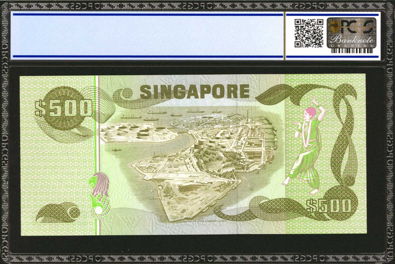 image for: Singapore  500 dollars (B116a)