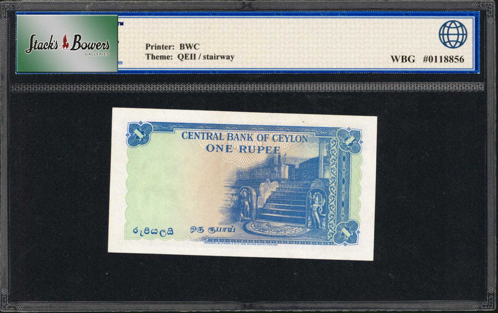 image for: Ceylon  1 rupee(B303at)