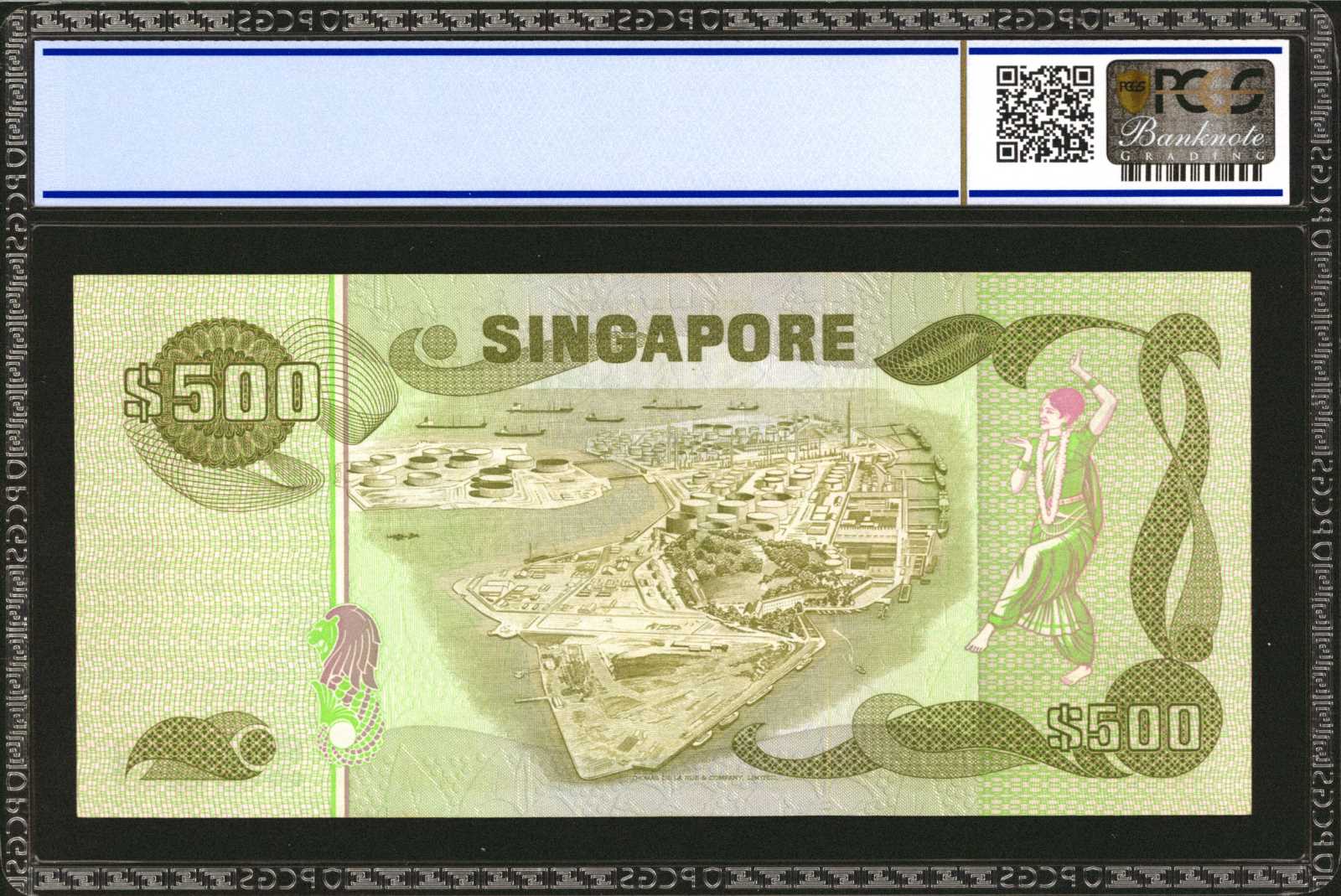 image for: Singapore  500 dollars (B116a)