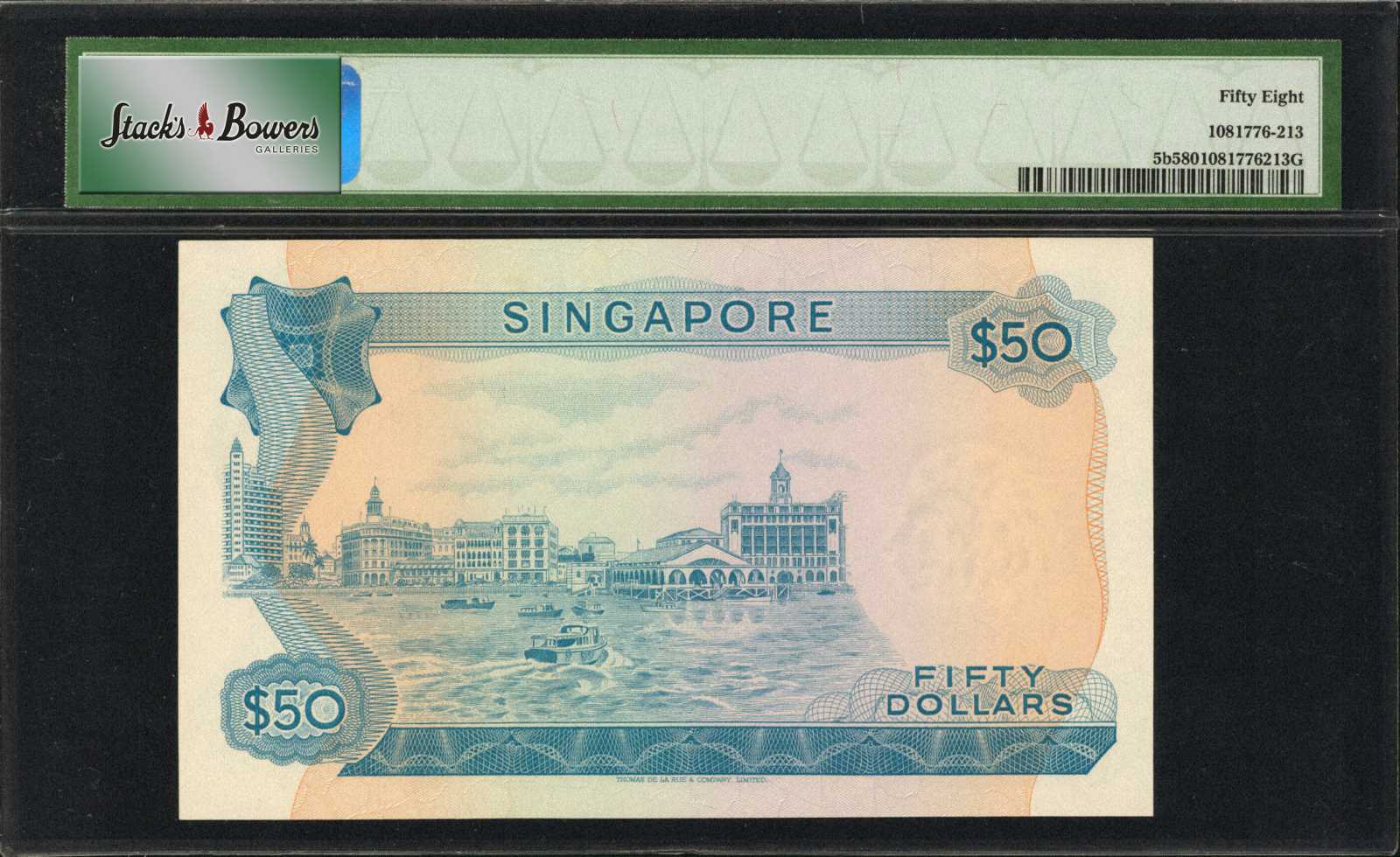 image for: Singapore  50 dollars (B105dz)