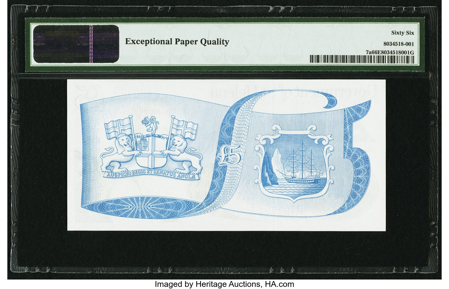 image for: Saint Helena  5 pounds (B303as)