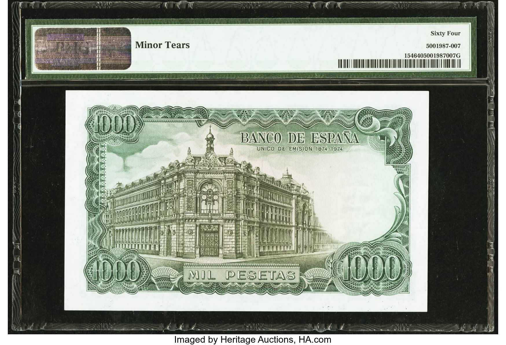 image for: Spain  1,000 pesetas (B620as)