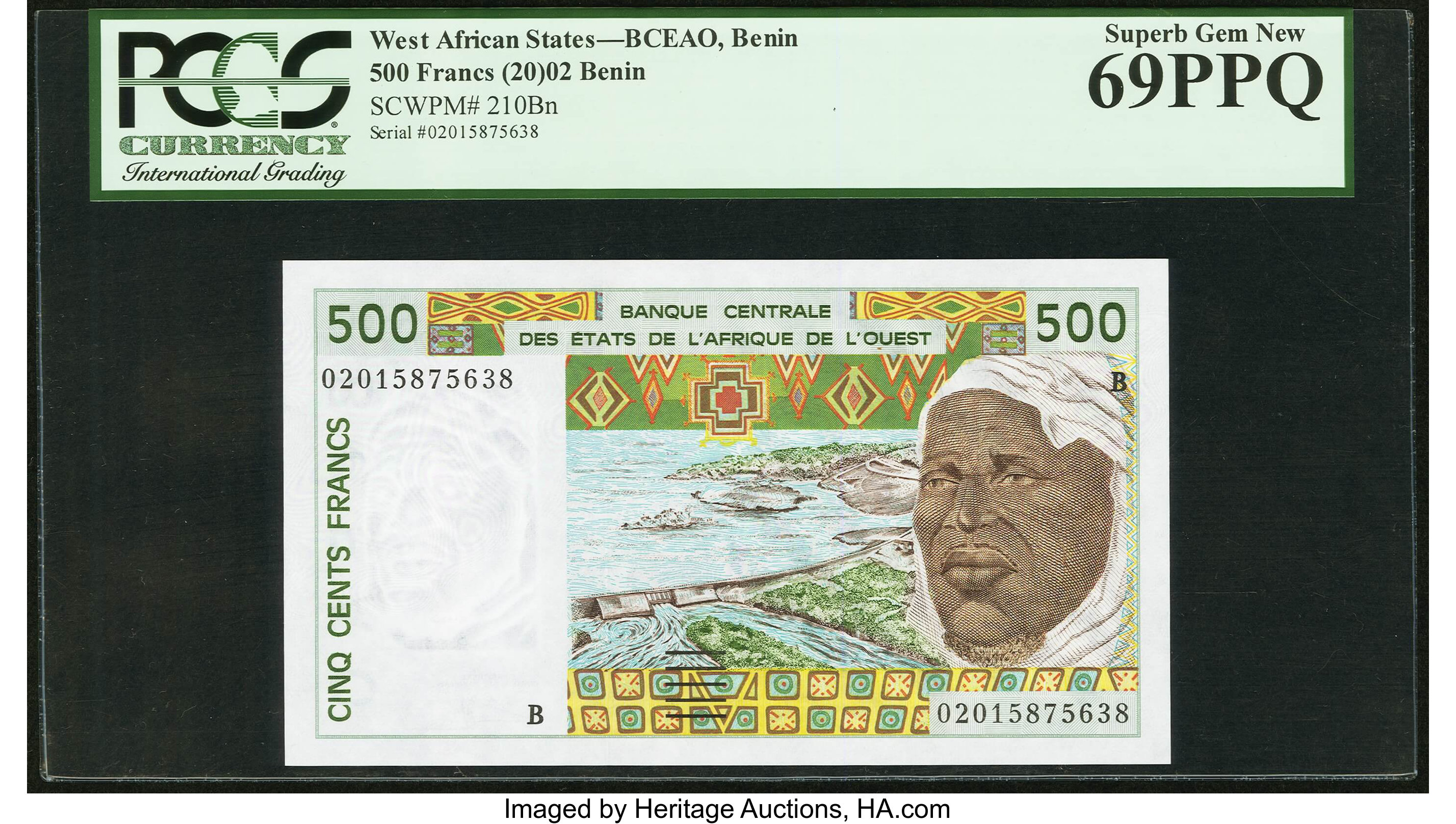 image for: West African States  500 francs (B115Be)