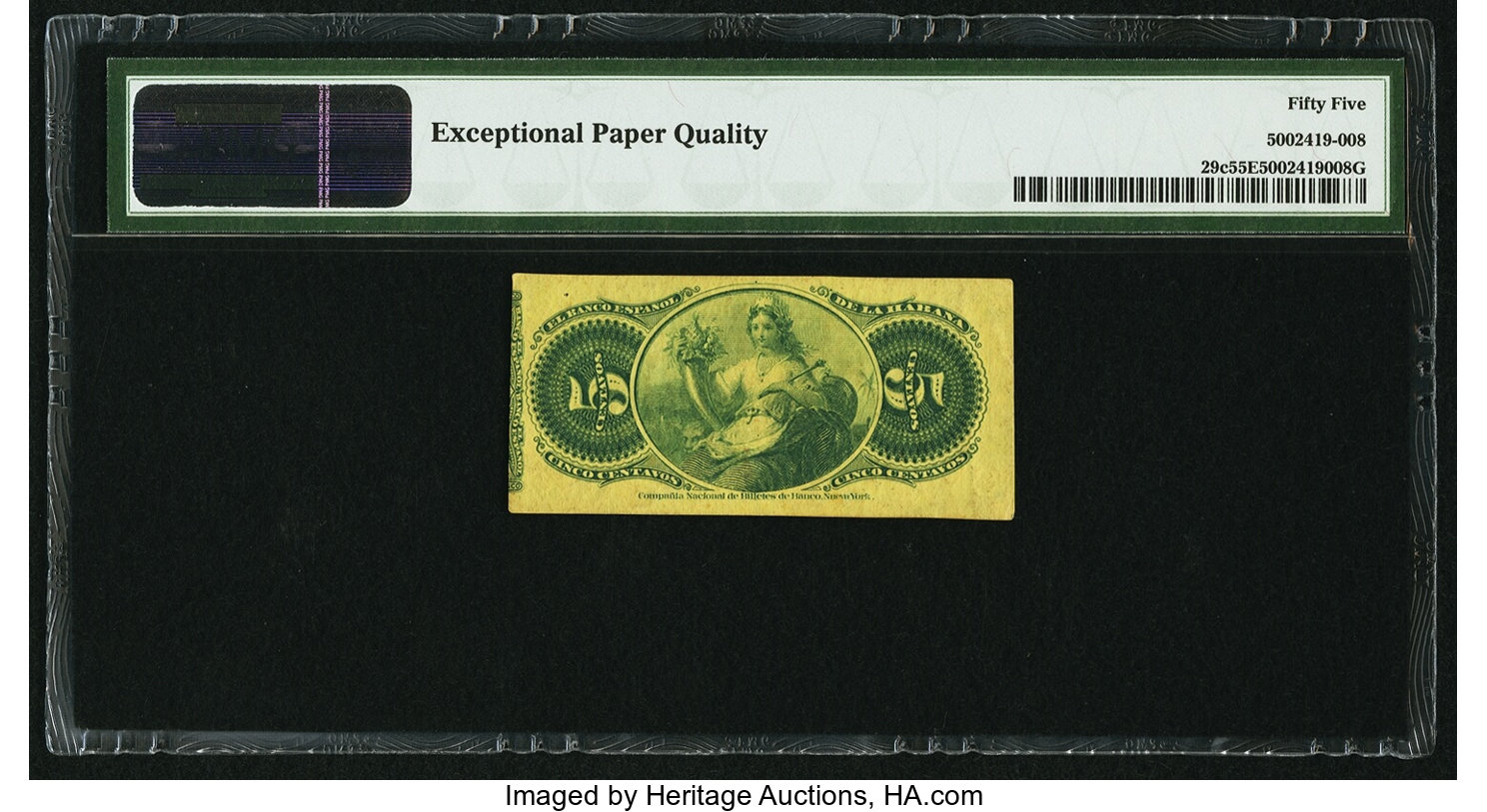 image for: Cuba  5 centavos(B121bs)
