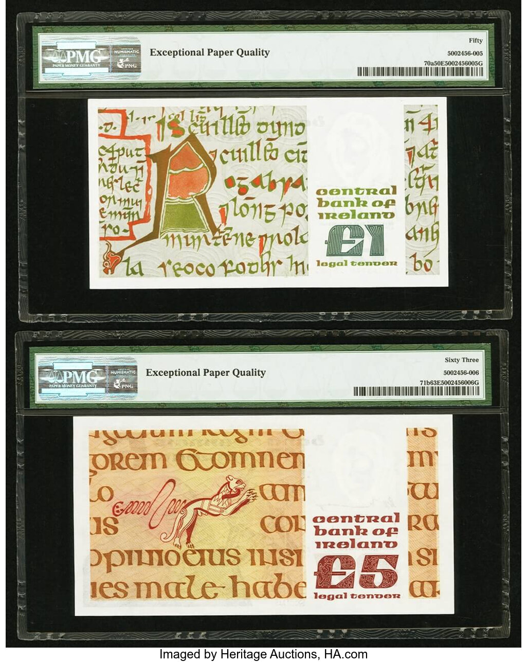 image for: Ireland, Republic of  5 pounds(B216cz)