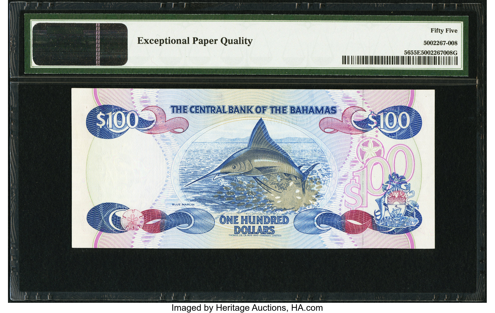 image for: Bahamas  100 dollars (B322as1)