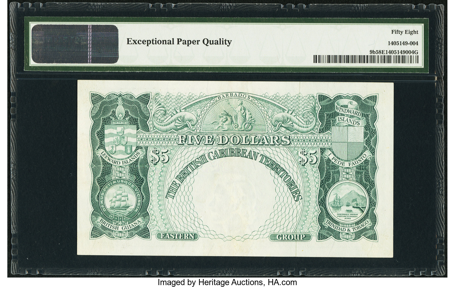 image for: British Caribbean Territories  5 dollars(B109i)