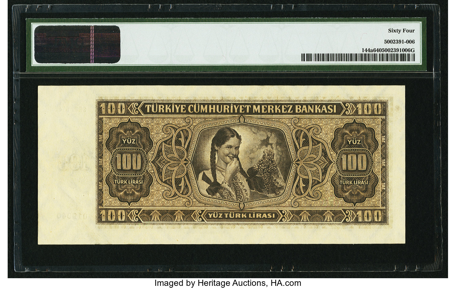 image for: Turkey  100 T?rk liras? (B227as)