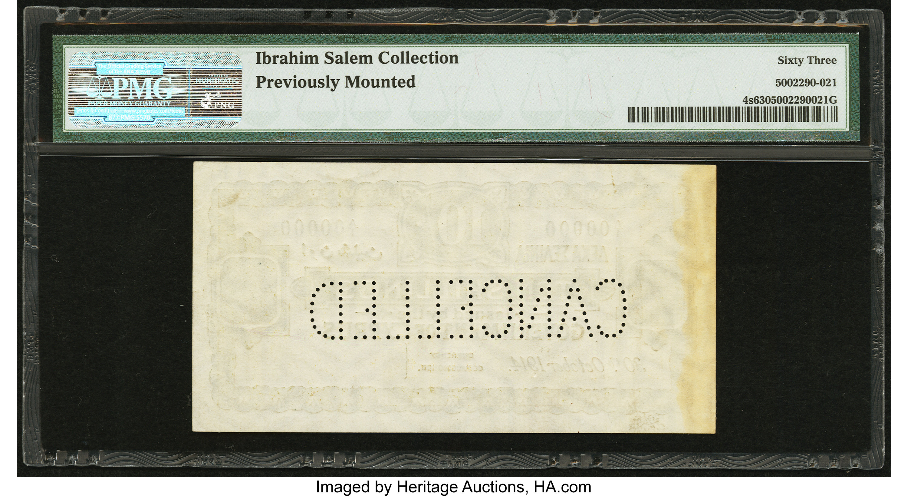 image for: Cyprus  10 shillings (B105as2)