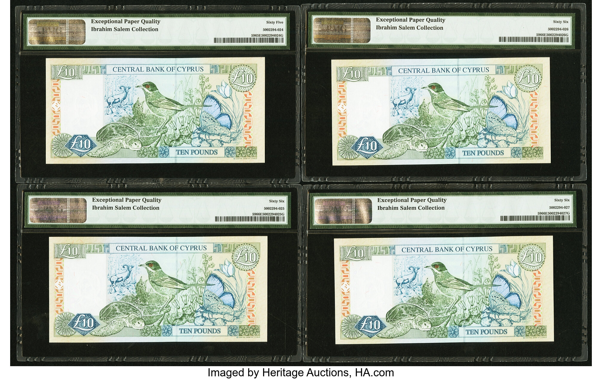 image for: Cyprus  10 pounds (B320a)