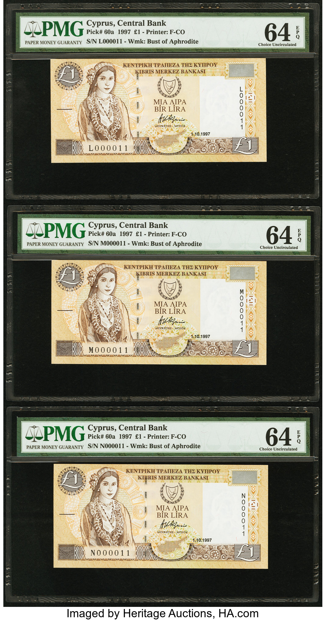image for: Cyprus  1 pound (B318bz)