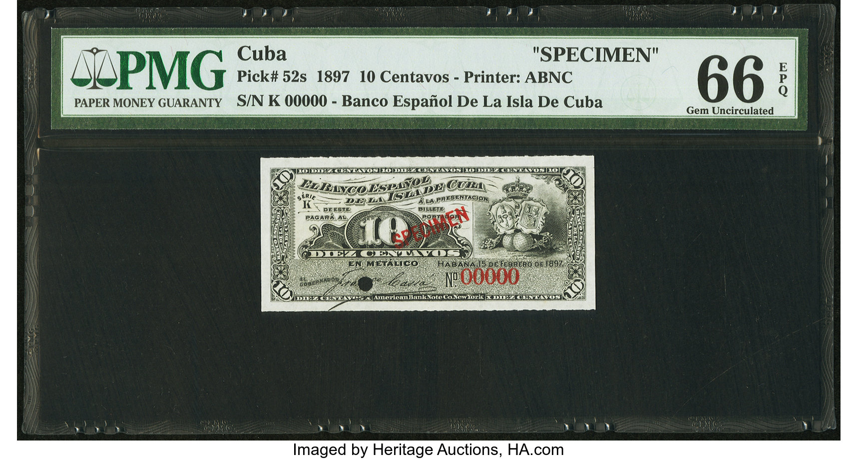 image for: Cuba  10 centavos (B302ap)
