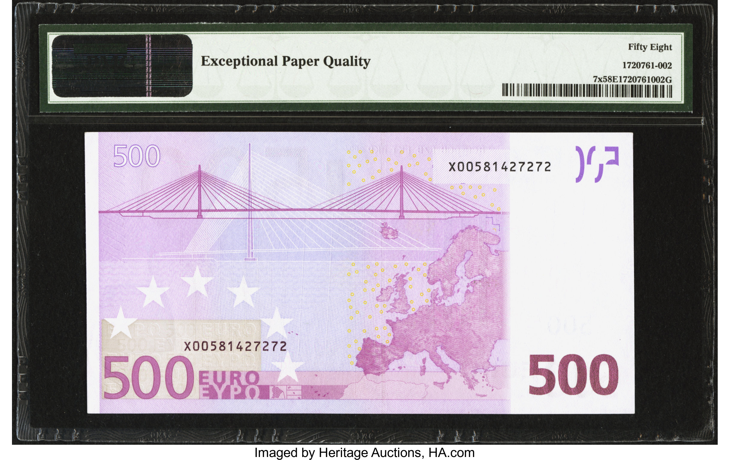 image for: European Monetary Union  500 euro (B107u1)