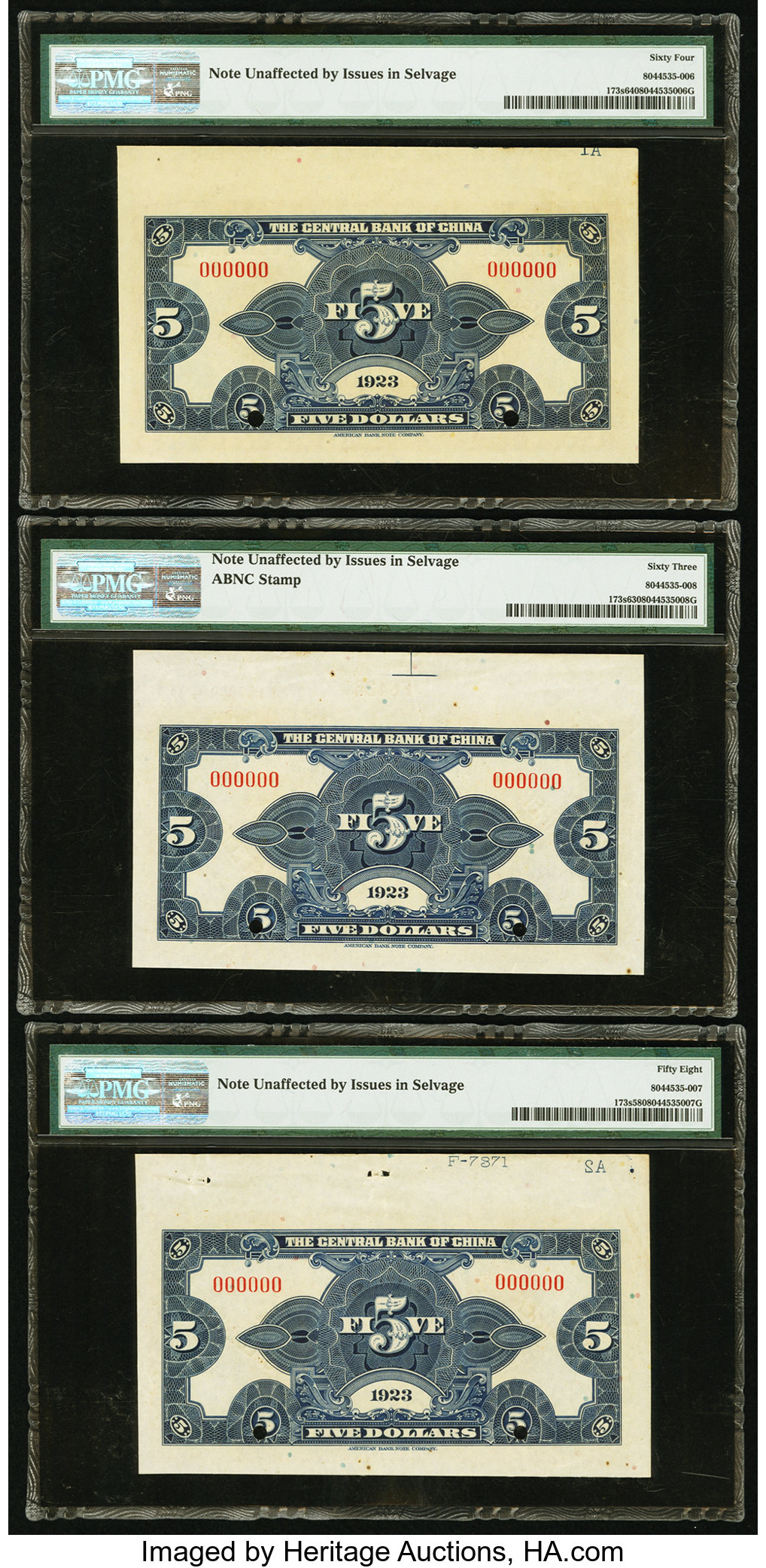 image for: China National Banks  5 dollars(B3002a)