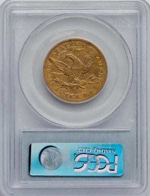 image for: 1872-CC $10 XF45 PCGS. Variety 1-B....