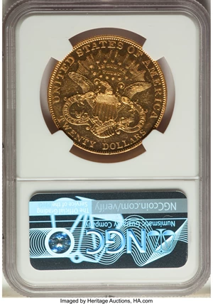 image for: 1905 $20 PR58 NGC. JD-1, High R.4....
