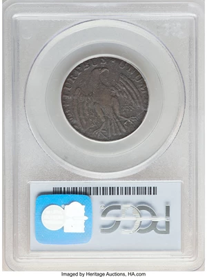 image for: 1787 Immunis Columbia, Eagle Reverse, XF40 PCGS. W-5680, High R.4....