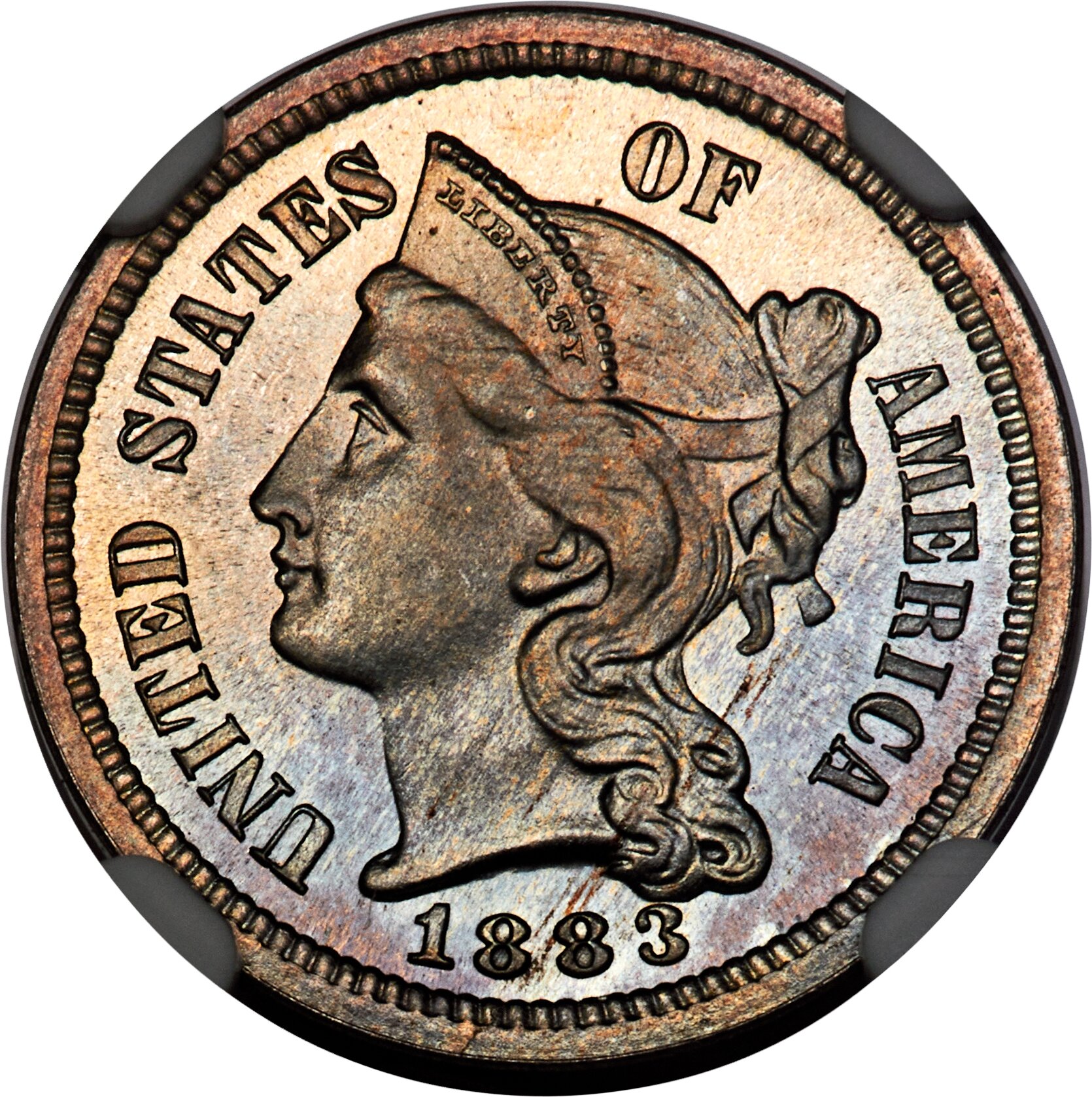 1883 3CN PR68 NGC. ...