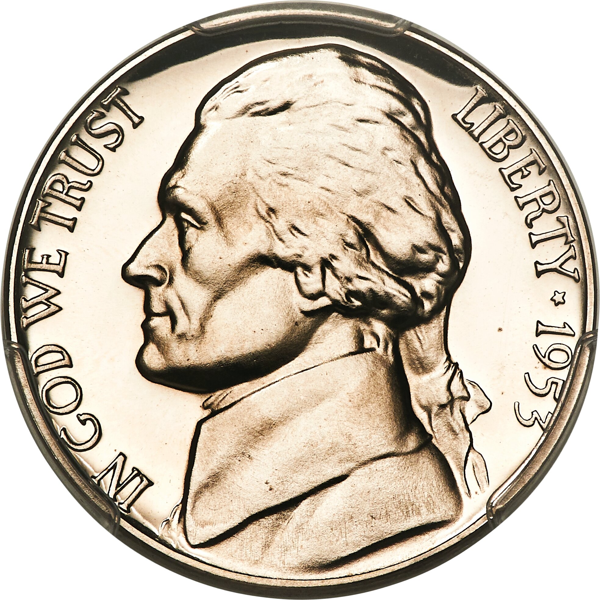 image for: 1953 5C PR68 Deep Cameo PCGS....