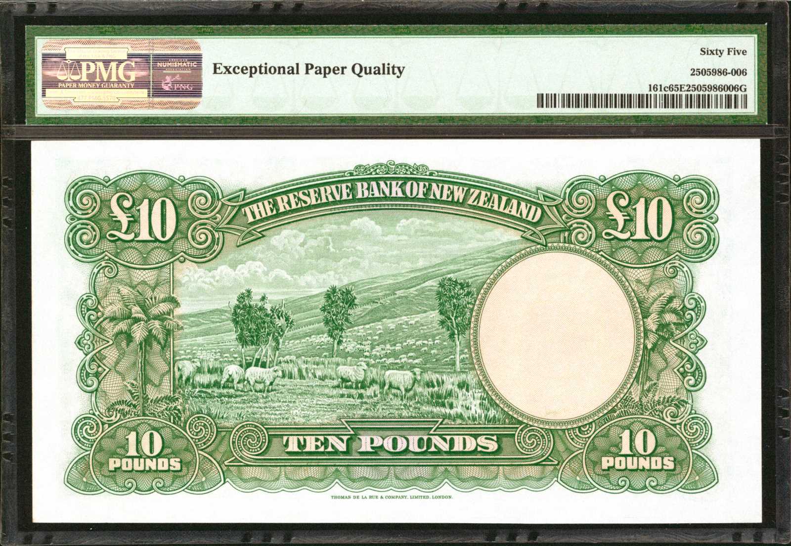 image for: New Zealand  10 pounds (B108ds)